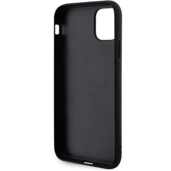 Etui Karl Lagerfeld Rubber Choupette 3D na iPhone 11 / Xr - czarne