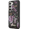 Etui Guess Flower Collection na Samsung Galaxy S23 - czarne