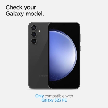Osłona aparatu Spigen Glas.tR EZ Fit Optik Camera Protector na Samsung Galaxy S23 FE - czarna 2 szt.