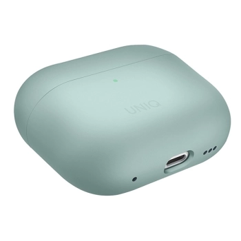Etui Uniq Lino na AirPods Pro 2 - miętowe