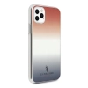 Etui U.S. Polo Assn. Gradient Pattern Collection na iPhone 11 Pro - czerwono-niebieskie
