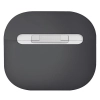 Etui Uniq Lino Silicone na AirPods 3 - szare