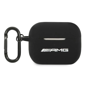 Etui AMG Silicone Big Logo na AirPods Pro - czarne