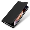 Dux Ducis Skin Pro kabura etui pokrowiec z klapką Poco M4 Pro 5G czarny