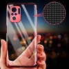 Clear Color case żelowy pokrowiec etui z metaliczną ramką Xiaomi Redmi Note 10 5G / Poco M3 Pro niebieski