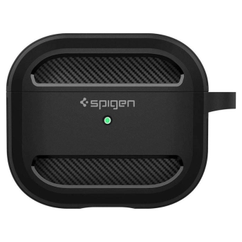 Etui Spigen Rugged Armor na Apple AirPods 3 - czarny mat