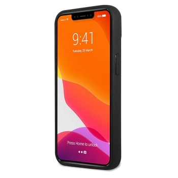 Etui Mercedes Carbon Fiber Dynamic na iPhone 15 - czarne