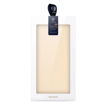 Dux Ducis Skin Pro kabura etui pokrowiec z klapką iPhone 14 Pro Max złoty