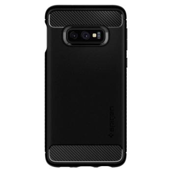 Etui Spigen Rugged Armor na Samsung Galaxy S10E - czarny mat