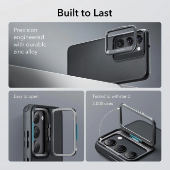 Etui ESR Classic Kickstand na Samsung Galaxy S23 - matowo-czarne
