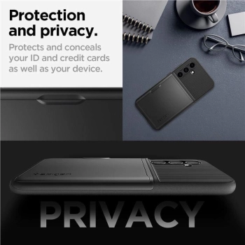 Etui Spigen Slim Armor CS na Samsung Galaxy S23 FE - czarne