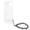 Etui Guess Black Pearl na iPhone 13 mini - przezroczyste