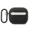 Etui AMG Leather Big Logo na AirPods 3 - czarne