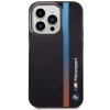 Etui BMW IML Tricolor Stripe na iPhone 14 Pro - czarne