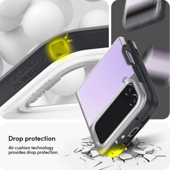 Etui Spigen Cyrill Color Brick na Samsung Galaxy Z Flip 4 - matowo-szare