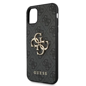 Etui Guess 4G Big Metal Logo na iPhone 11 / Xr - szare