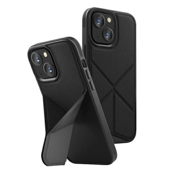 Etui Uniq Transforma Magclick Charging na iPhone 14 - czarne