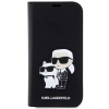 Etui Karl Lagerfeld Saffiano Karl&Choupette na iPhone 14 Pro Max - czarne