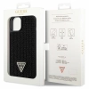 Etui Guess Rhinestone Triangle na iPhone 14 - czarne