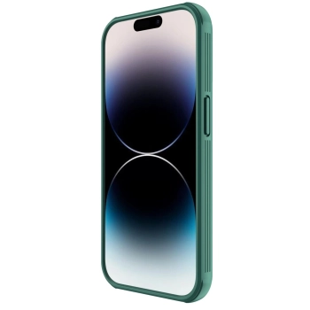 Nillkin CamShield Pro Case etui iPhone 14 Pro pancerny pokrowiec osłona na aparat kamerę zielony