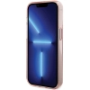 Etui Karl Lagerfeld Ring Stand Choupette Head MagSafe do iPhone 15 Pro - różowe