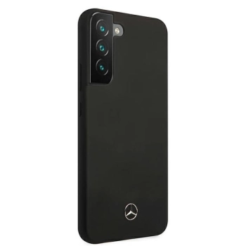 Etui Mercedes Silicone Line na Samsung Galaxy S22+ - czarne