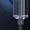 Baseus Crystal Shine Series kabel przewód USB do szybkiego ładowania i transferu danych USB Typ A - Lightning 2,4A 2m czarny (CAJY000101)