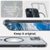 Etui Spigen Ultra Hybrid Mag z MagSafe na iPhone 14 przezroczysto-szare
