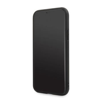 Etui Mercedes Bow Line na iPhone 12 mini - czarne