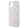 Etui Guess Crossbody 4G Metal Logo na iPhone 14 - różowe