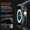 Etui Spigen Rugged Armor na Apple Watch Ultra (49 mm) - czarny mat