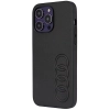 Etui Audi Synthetic Leather na iPhone 14 Pro Max - czarne
