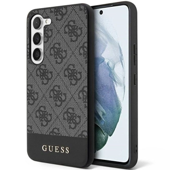 Etui Guess 4G Stripe Collection na Samsung Galaxy S24+ - czarne