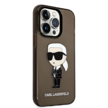 Etui Karl Lagerfeld Ikonik Karl na iPhone 14 Pro Max - czarne