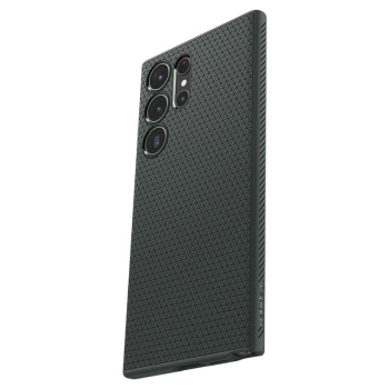 Etui Spigen Liquid Air na Samsung Galaxy S23 Ultra - ciemnozielone