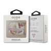 Etui Guess Flower Strap Collection na AirPods 3 cover - fioletowe
