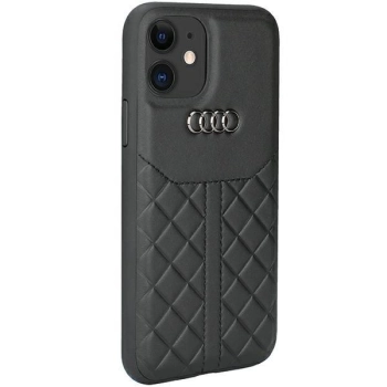 Etui Audi Genuine Leather na iPhone 11 / Xr - czarne