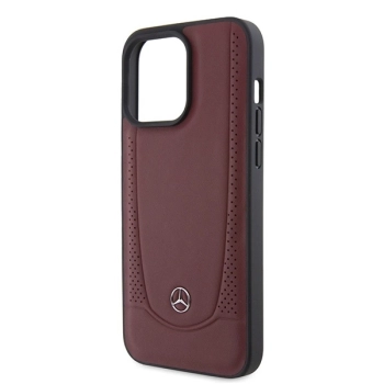 Etui Mercedes Leather Urban Bengale do iPhone 15 Pro Max - czerwone