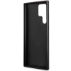 Etui Guess 4G Metal Gold Logo na Samsung Galaxy S24 Ultra - czarne