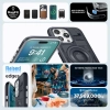 Etui Spigen Classic C1 Mag z MagSafe na iPhone 15 Pro - grafitowe