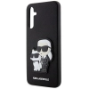 Etui Karl Lagerfeld Saffiano Karl&Choupette na Samsung Galaxy A54 5G - czarne