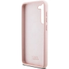 Etui Karl Lagerfeld Silicone Choupette Metal Pin na Samsung Galaxy S24+ - różowe