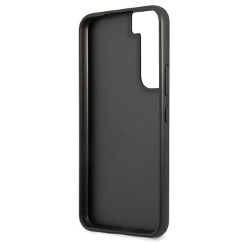 Etui Guess 4G Big Metal Logo na Samsung Galaxy S22 - brązowe