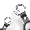 Dux Ducis zestaw 4x silikonowe etui brelok zawieszka case do lokalizatora Apple AirTag (4 kolory: czarny, zielony, różowy, niebieski)