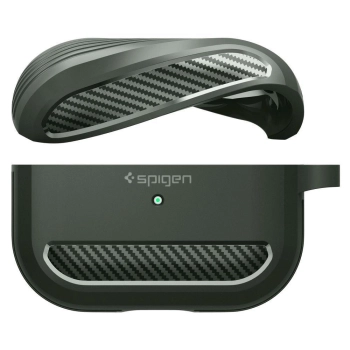 Etui Spigen Rugged Armor na Apple AirPods Pro 1 - zielone