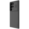 Nillkin CamShield Silky Magnetic Case etui do Samsung Galaxy S23 Ultra pokrowiec z MagSafe z osłoną na aparat czarne