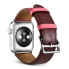 iCarer pasek opaska bransoleta do Apple Watch 49mm / 45mm / 44mm / 42mm brązowo-różowy (RIW120-PC)