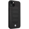 Etui BMW Leather Seats Pattern na iPhone 14 - czarne