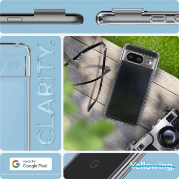 Etui Spigen Ultra Hybrid na Google Pixel 8 - przezroczyste