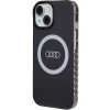 Etui Audi IML Big Logo MagSafe na iPhone 15 / 14 / 13 - czarne